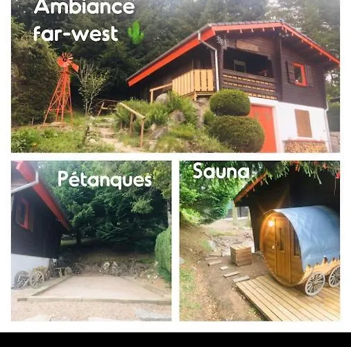 샬레 Le Cactus Avec Sauna Privatif